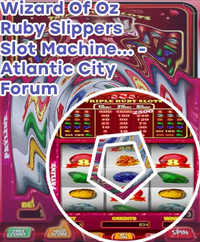 Ruby slippers slot machine